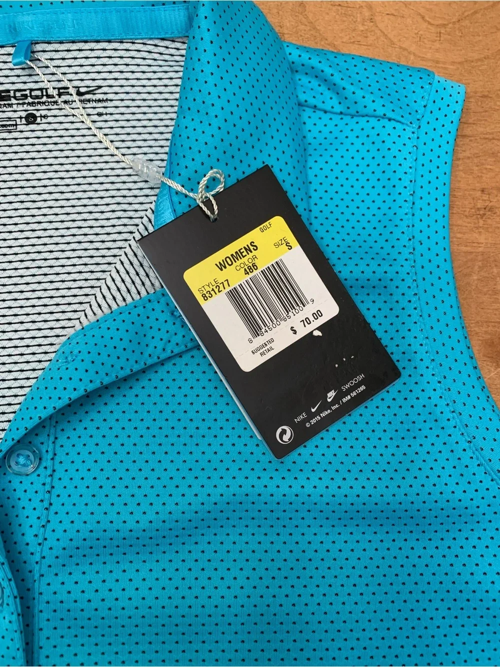Nike Golf Women’s Skirt Dri-Fit Aqua Sleeveless Size Small